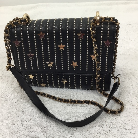 Vintage Havana Handbags - Vintage Havana “Olivia” Gold Star and Studs Hand Bag / Crossbody
